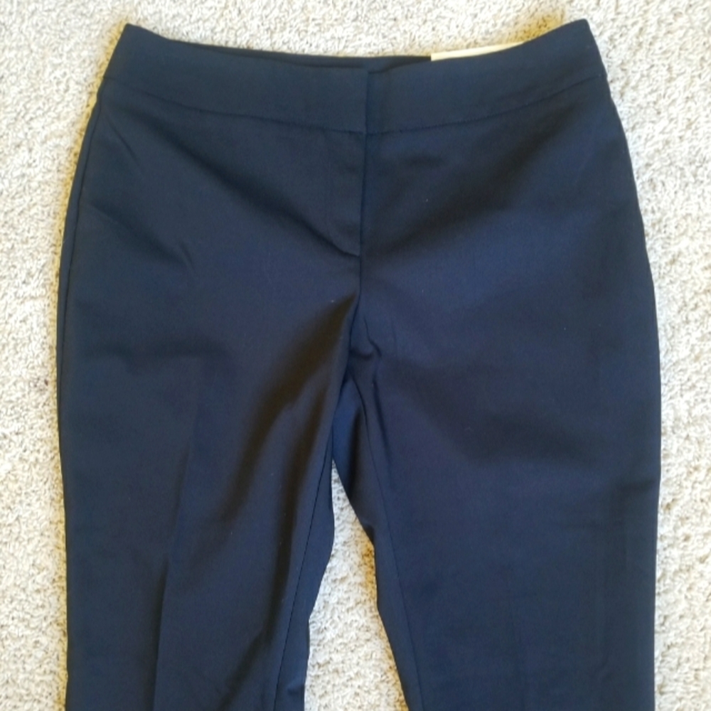 NWT Ann Taylor curvy slim leg black trousers size 4 - Picture 7 of 7